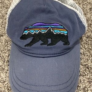 Embroidered Bear Trucker Hat